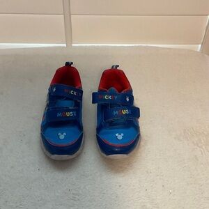 Mickey Mouse Kids Blue Sneakers